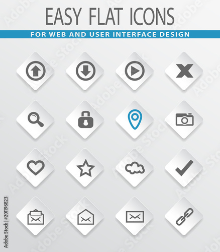 User Interface icons set