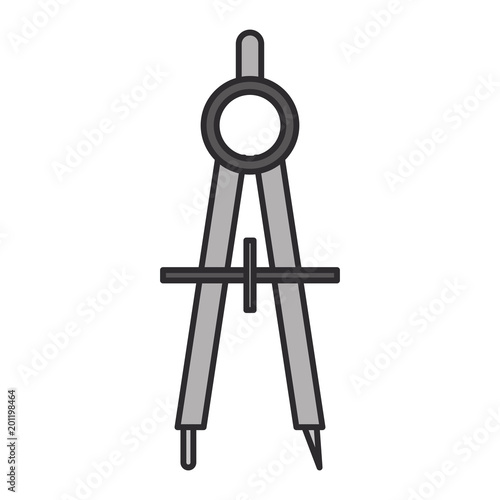 compass supply isolated icon vector illustration design © Gstudio