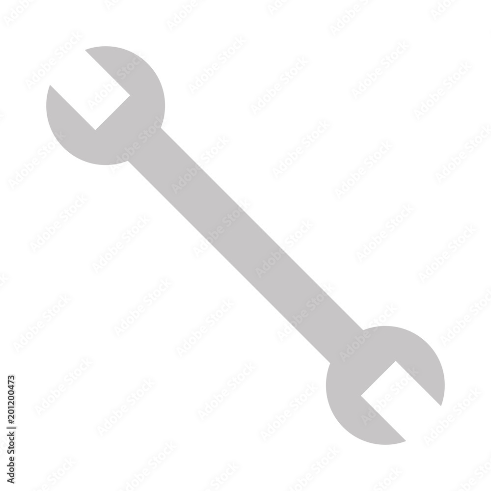 wrench tool isolated icon vector illustration design wrench tool isolated icon vector illustration design