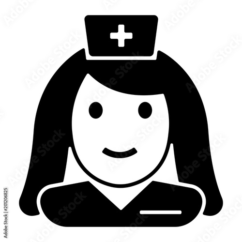 Medizin & Gesundheit Icon - Ärztin