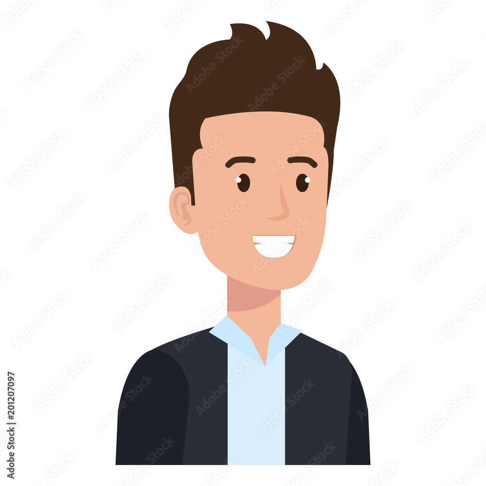 businessman avatar character icon vector illustration design businessman avatar character icon vector illustration design
