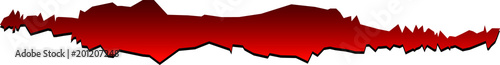Painful wound illustration