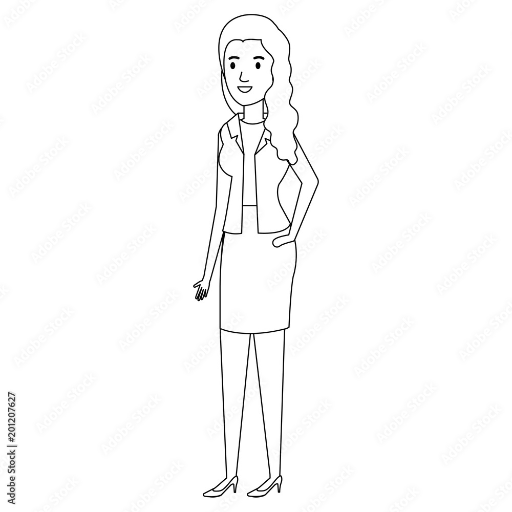 businesswoman avatar character icon vector illustration design businesswoman avatar character icon vector illustration design