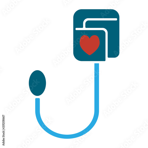 Medizin & Gesundheit Icon - Blutdruckmessgerät