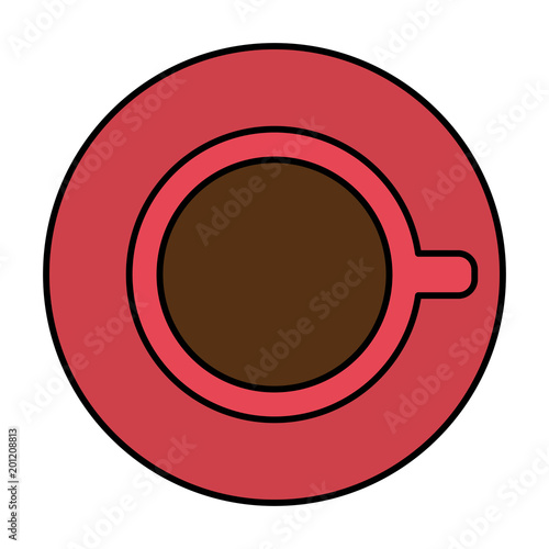 coffee cup isolated icon vector illustration design