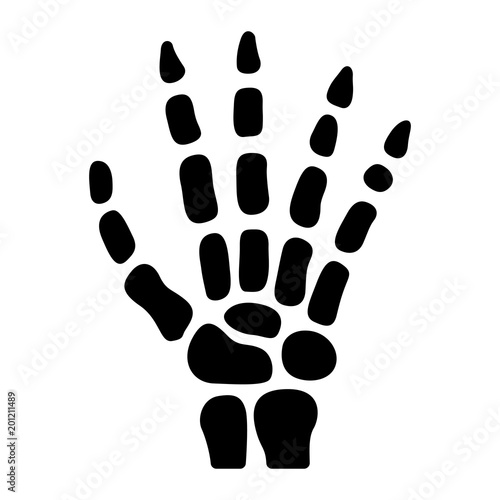 Medizin & Gesundheit Icon - Handknochen