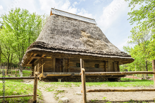Schilderij op canvas Ukrainian village