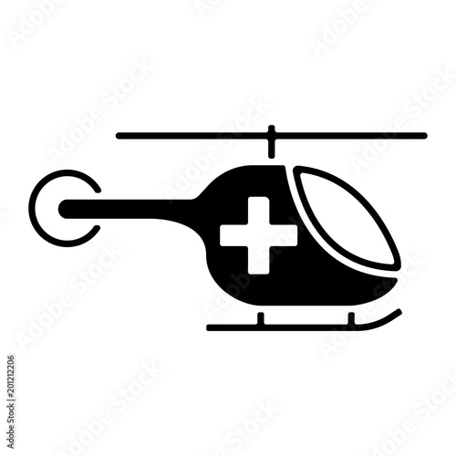 Medizin & Gesundheit Icon - Rettungshubschrauber