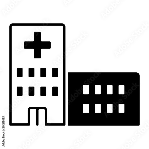 Medizin & Gesundheit Icon - Krankenhaus