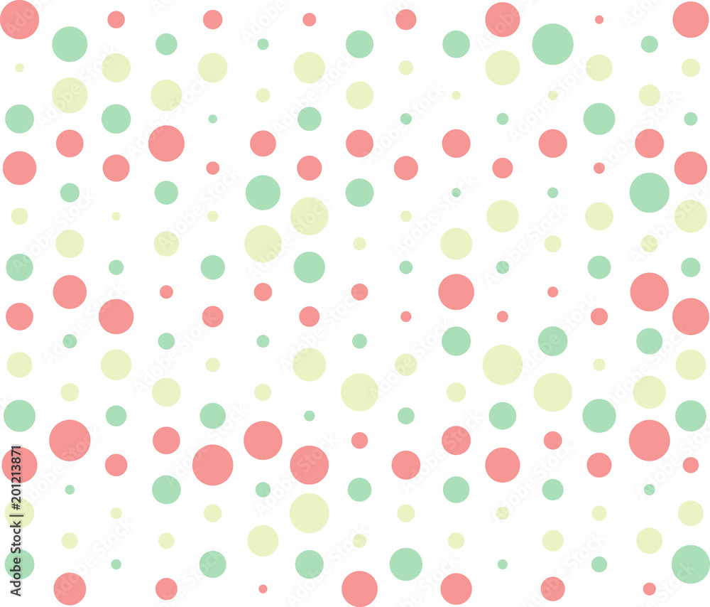 Green and Pink Polka Dot Background Green and Pink Polka Dot Background
