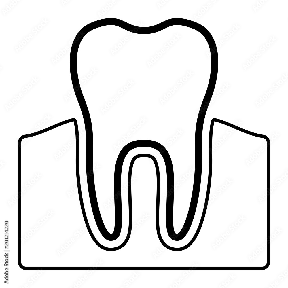Zahnmedizin Icon - Zahnfleisch Zahnmedizin Icon - Zahnfleisch