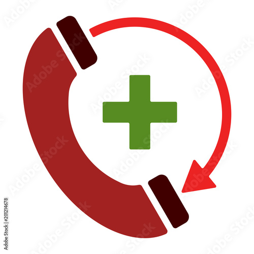 Medizin & Gesundheit Icon - Notruf-Service