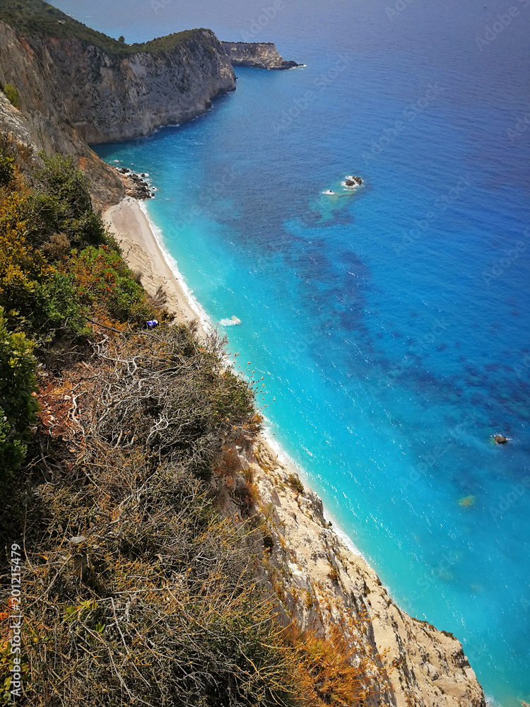 Obraz premium Levkas, Greek island in the Ionian Sea