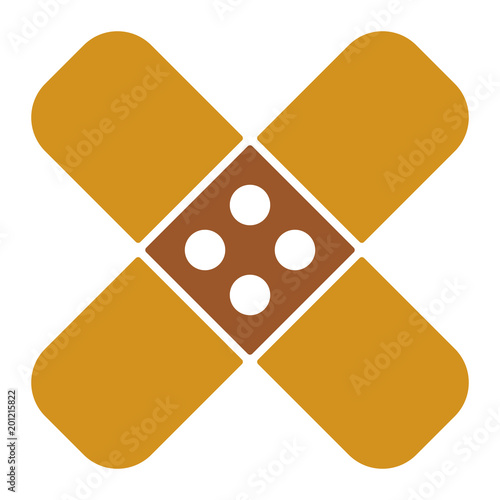 Medizin & Gesundheit Icon - Pflaster