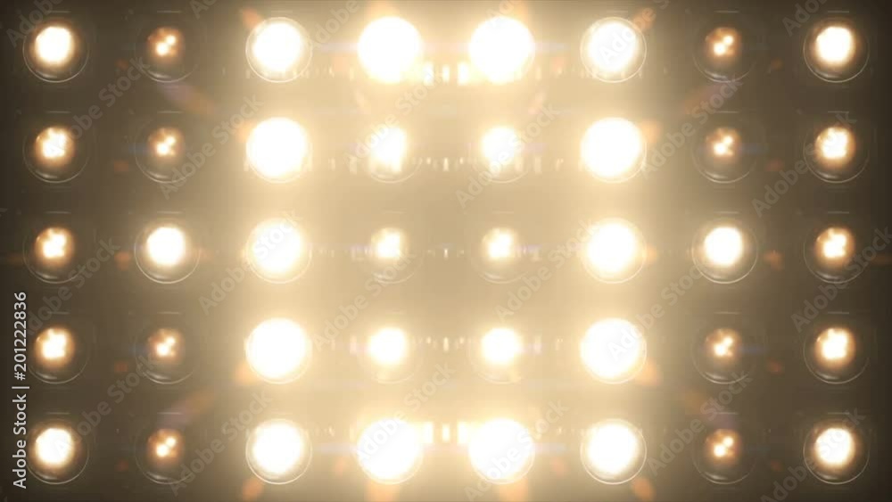 Lights Flashing Floodlight 4K VJ Stage Blinder Blinking Lights