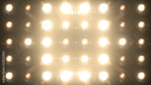 Lights Flashing Floodlight 4K VJ Stage Blinder Blinking Lights