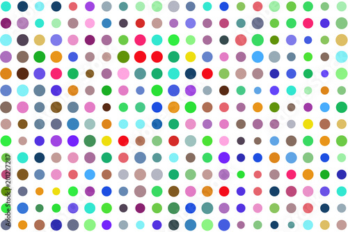 Abstract colored circles, bubbles, sphere or ellipses shape pattern. Design, cover, style & drawing.