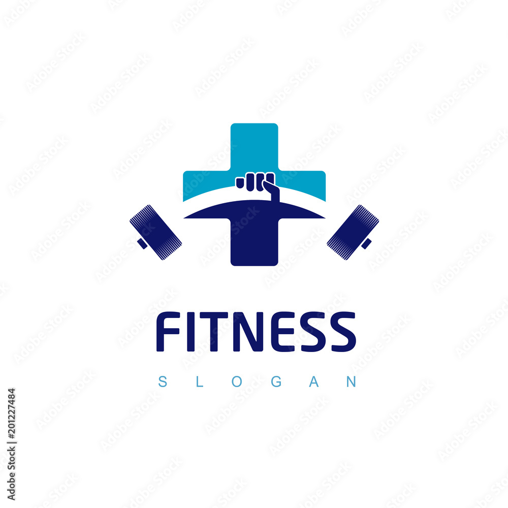 Gym Logo, Fitness Icon Gym Logo, Fitness Icon