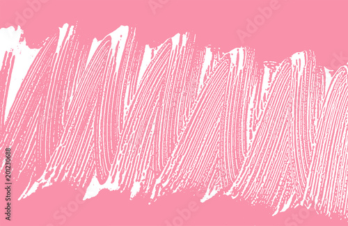 Natural soap texture. Actual bright pink foam trace background. Artistic fancy soap suds. Cleanliness, cleanness, purity concept. Vector illustration.