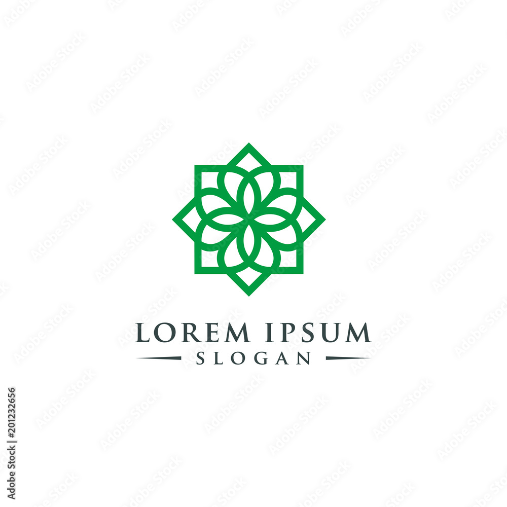 Green Nature logo template vector illustration Green Nature logo template vector illustration