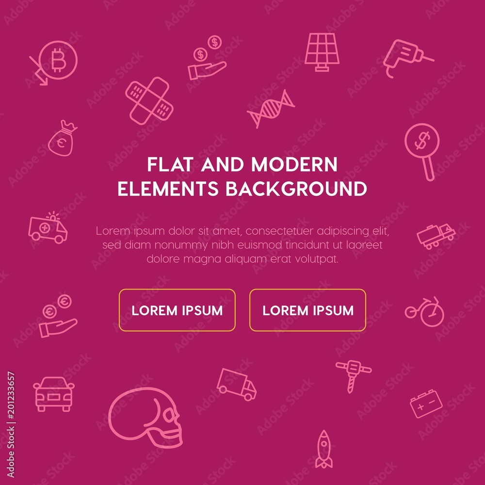 transports, industry, health, money outline vector icons and elements background concept on violet background...Multipurpose use on websites, presentations, brochures and more transports, industry, health, money outline vector icons and elements background concept on violet background...Multipurpose use on websites, presentations, brochures and more