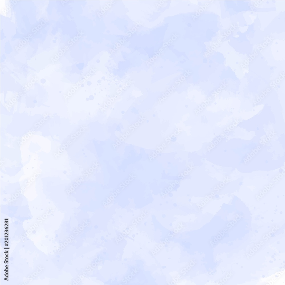 Blue, violet watercolor background vector