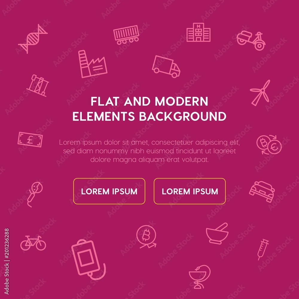 transports, industry, health, money outline vector icons and elements background concept on violet background...Multipurpose use on websites, presentations, brochures and more transports, industry, health, money outline vector icons and elements background concept on violet background...Multipurpose use on websites, presentations, brochures and more