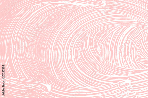 Natural soap texture. Actual millenial pink foam trace background. Artistic shapely soap suds. Cleanliness, cleanness, purity concept. Vector illustration.