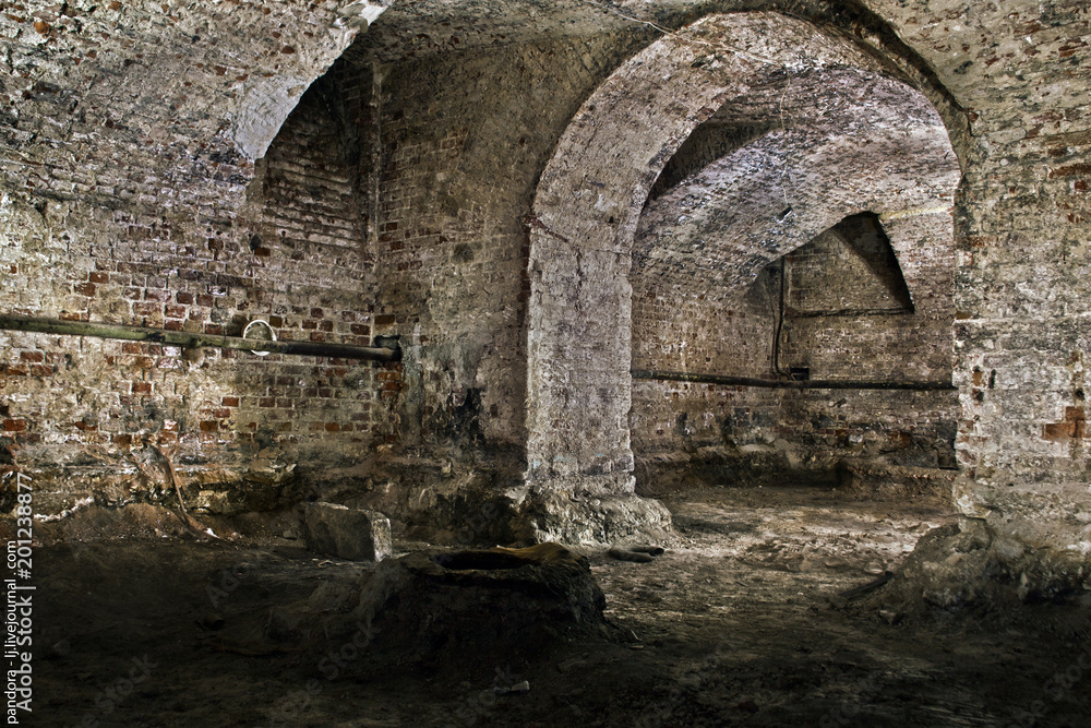 Fototapeta premium Underground system in Moscow