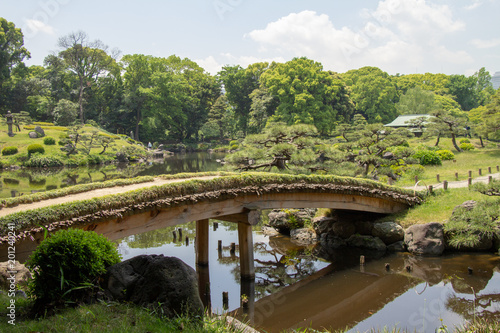 Fototapeta Naklejka Na Ścianę i Meble -  Kiyosumi garden in Koto ward Tokyo, Japan