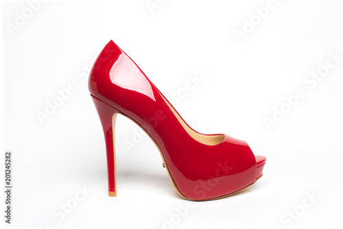 Sapato salto alto vermelho 2