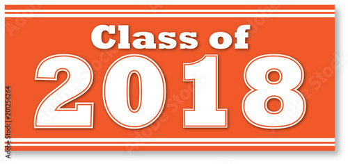 Orange Class of 2018 Banner