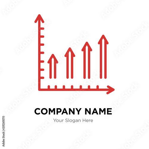 Mobile phone text data company logo design template