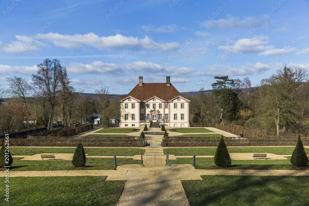 Schieder Palace and a Baroque garden in Nordrhein-Westfalen