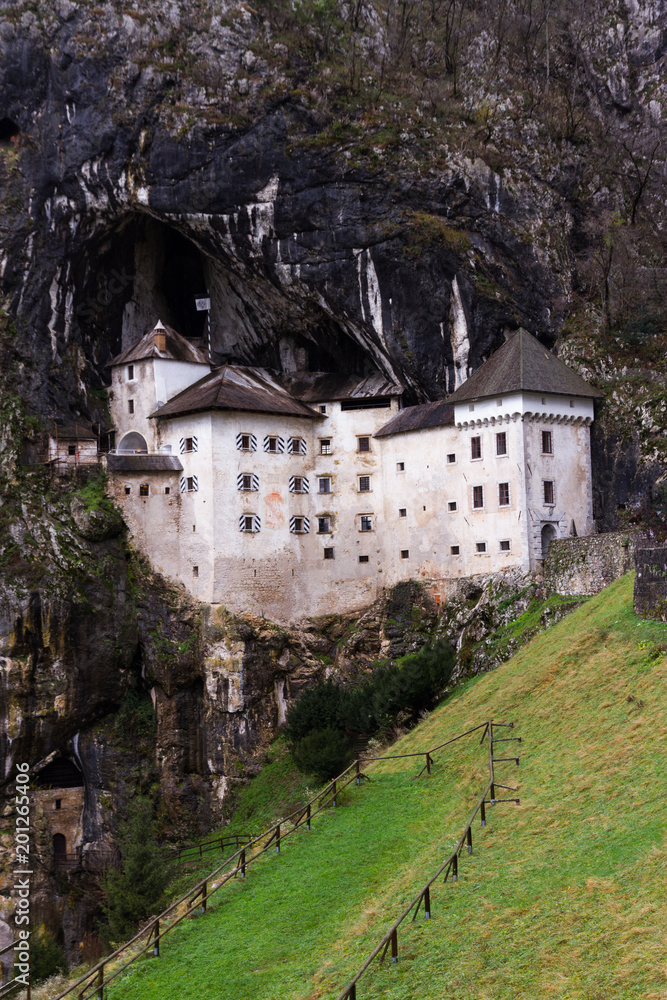 Predjama Castle in Postojna Cave, Slovenia