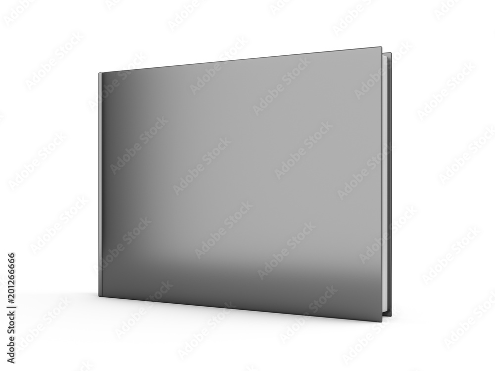 3D rendering black book on white background 3D rendering black book on white background