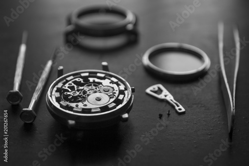 Watchmaker's workshop, watch repair