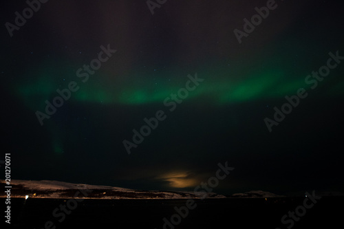 Northern Europe Norway Kirkenes Northern lights Aurora 北欧 ノルウェー キルケネス オーロラ © Enken
