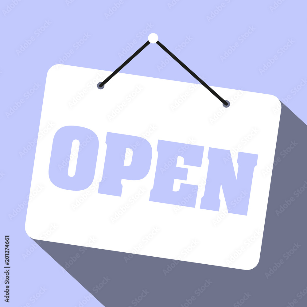 sign saying we are open on green background sign saying we are open on green background
