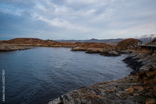 Northern Europe Norway Atlantic Ocean Road near Molde and Kristiansund 北欧 ノルウェー アトランティックオーシャンロード モルデ近郊 クリチャンスン近郊