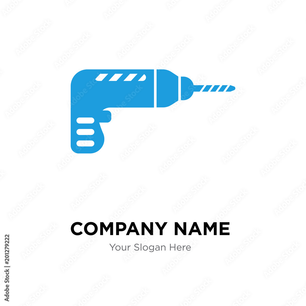 drill company logo design template drill company logo design template