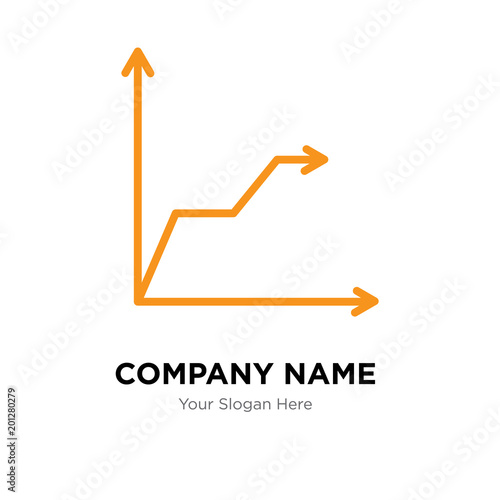 Triangular pyramid company logo design template