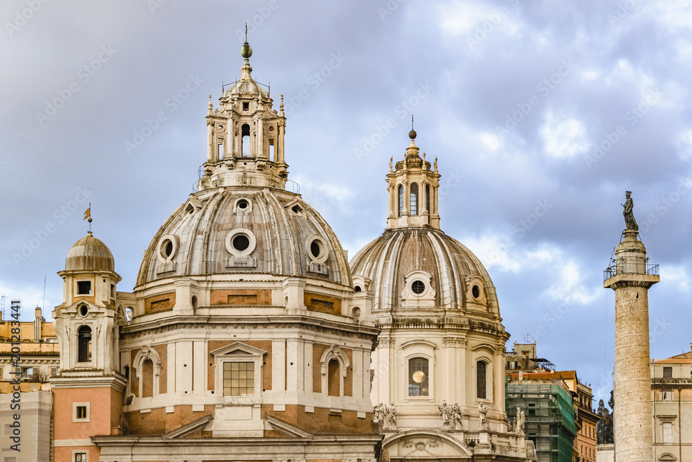 Santa Maria di Loreto Church, Rome, Italy Santa Maria di Loreto Church, Rome, Italy