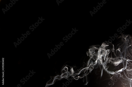 Smoke with black background 1