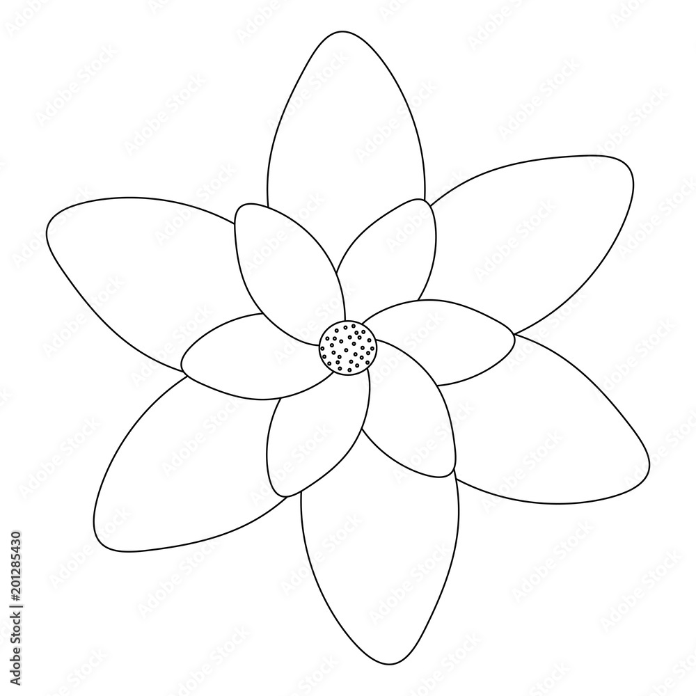 beautiful flower icon over white background, vector illustration beautiful flower icon over white background, vector illustration
