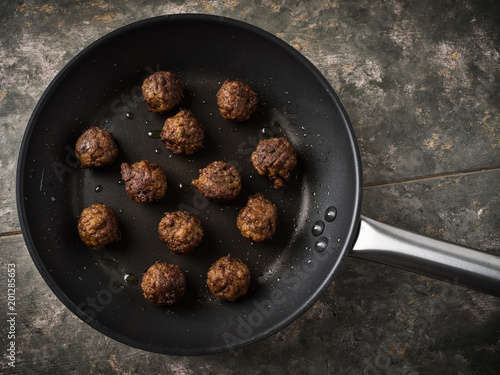 Vegane Fleischbällchen - vegan meatballs photo