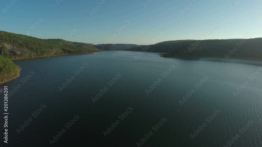 Aerial view of Krka National Park Aerial view of Krka National Park