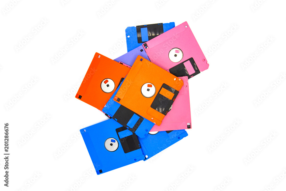 A floppy disk also called a floppy, diskette, or just disk was a