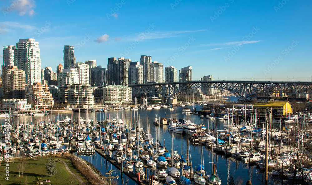 Fototapeta premium Vancouver False Creek