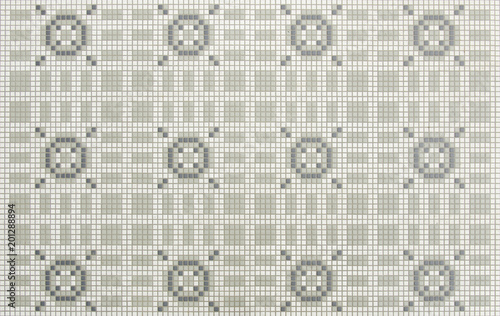 Vintage stone floor tiles, squares pattern 